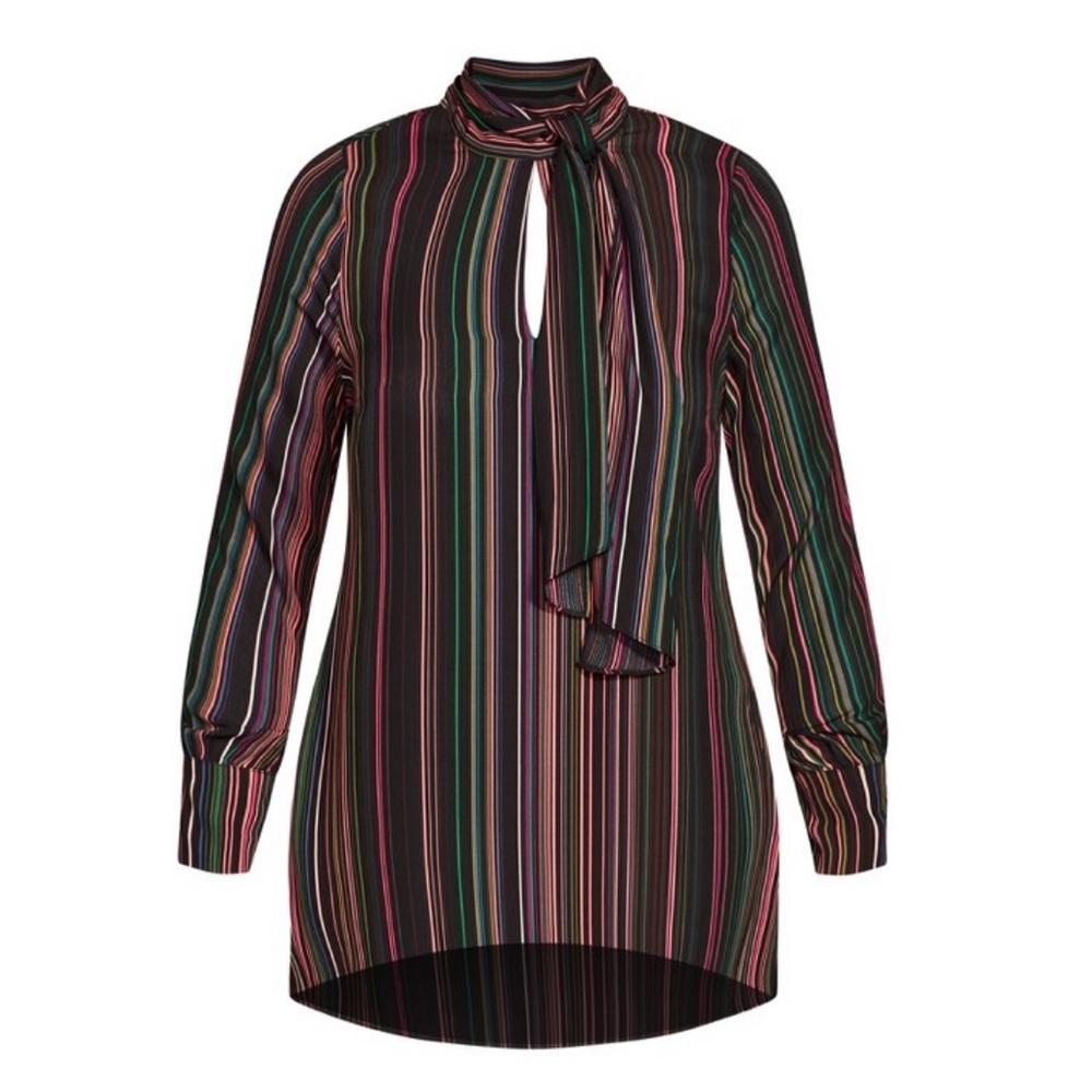 City Chic Women's Plus Size Illusion Tunic